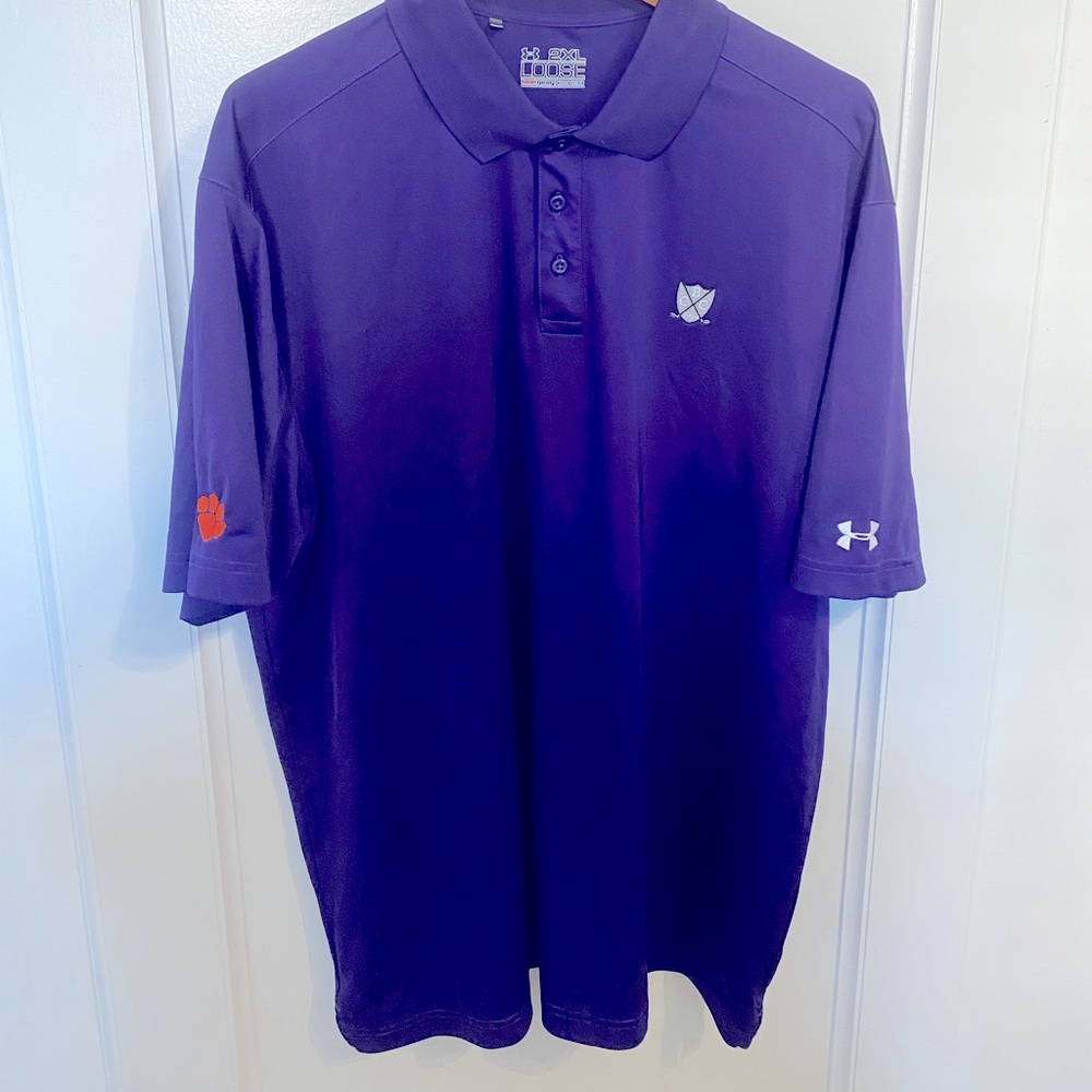 Licensed Clemson Under Armor Heat Gear Loose